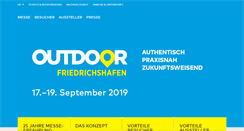 Desktop Screenshot of outdoor-show.de