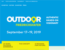 Tablet Screenshot of outdoor-show.com